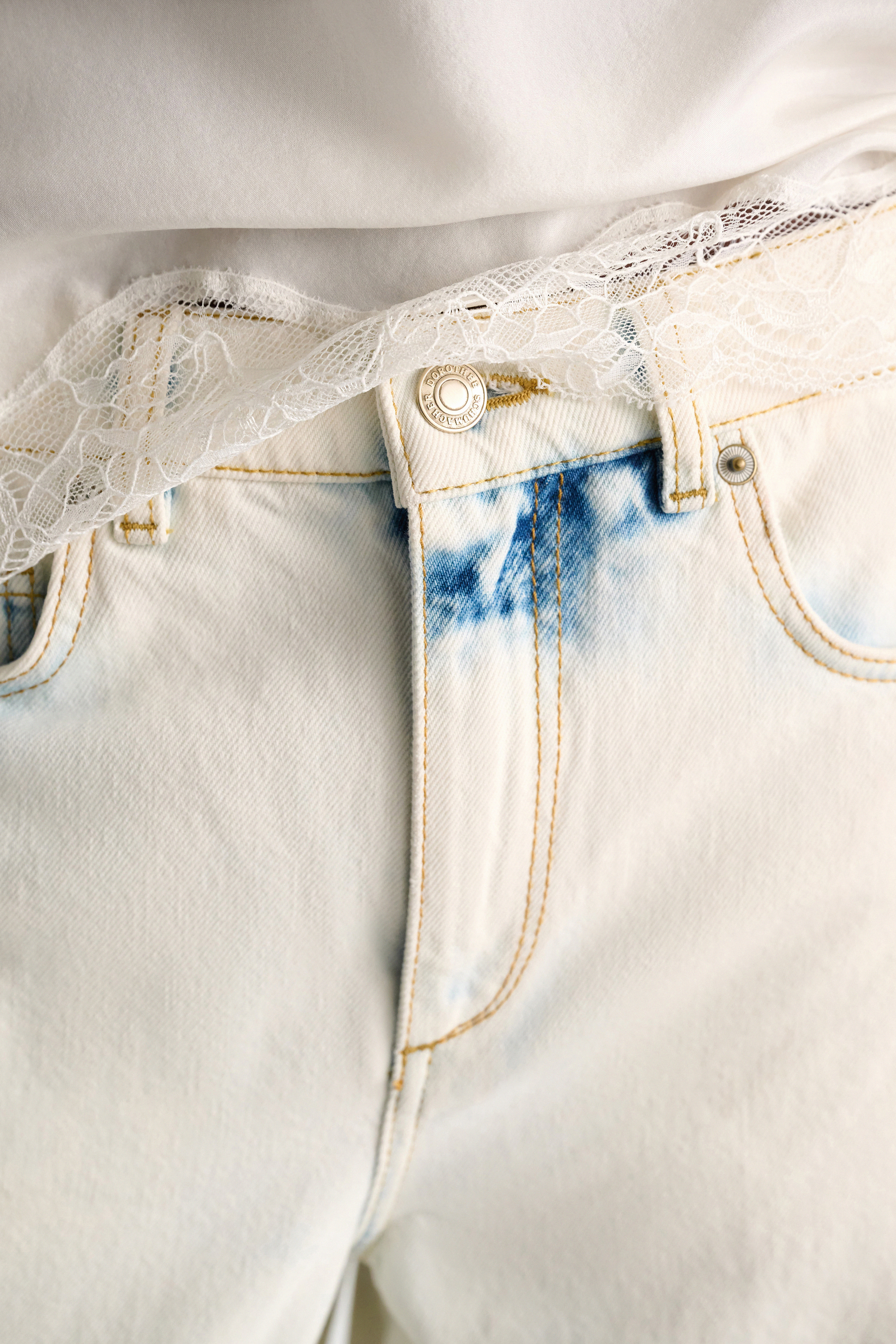 Dorothee Schumacher XL wide leg jeans acid blue